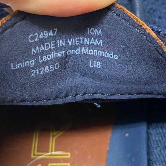 Cole Haan Zerogrand Wingtip Oxford Grand.OS C24947 Knit Navy Blue Shoes Mens 10M main image 8